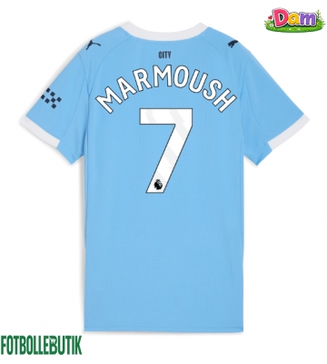 Manchester City Omar Marmoush #7 Hemmatröja Kvinnor 2025-26 Kortärmad